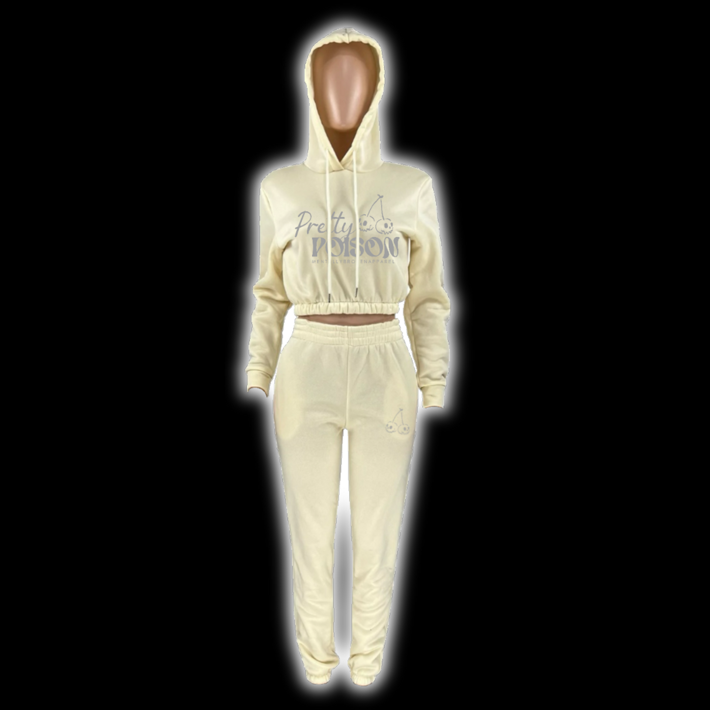 Pretty Poison Cropped Sweatsuits
